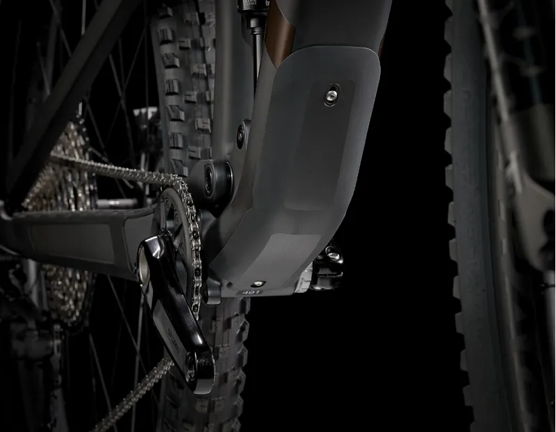 Trek Top Fuel 9.7 Full Suspension Mountain Bike 2024 in Raw Carbon-1